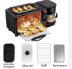 Multi Function Mini Oven with Attached Coffee Maker