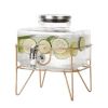 Glass Water Server With Stand