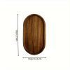 2pcs LDQ Elegant Wooden Serving Tray
