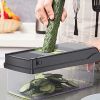 15 In 1 Vegetable Chopper, Salad Fruit Vegetable Food Chopper Slicer Peeler