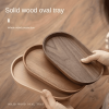 2pcs LDQ Elegant Wooden Serving Tray