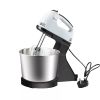 SVEWT SM-1540 1500W Stand Mixer Chef Machine Food Mixer 10-Speed Control With 5.5L SUS304 Stainless Steel Bowl - Black