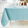 Textured Linen Table Cloth for Rectangle Table