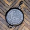 Black 10 inch Lightweight Cast Iron Skillet Set Made in USA