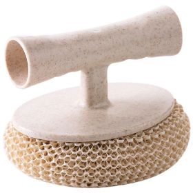 Bamboo Fiber Kitchen Cleaning Brush with Handle