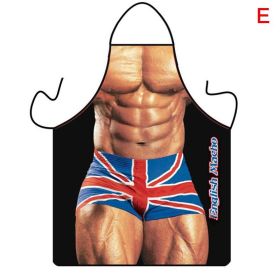 Funny Muscle Man, Sexy Women Cooking Apron (Item: E)