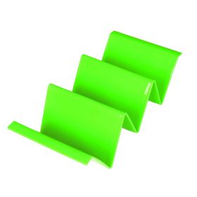 1pc/6pcs Colorful Taco Holder Stands (Color: Green, Quantity: 1Pc)