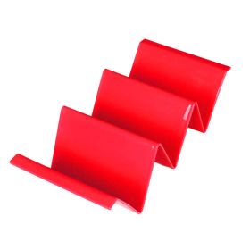 1pc/6pcs Colorful Taco Holder Stands (Color: Red, Quantity: 1Pc)
