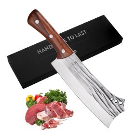 Kegani Meat Cleaver Knife - Heavy Duty Bone Chopper, High Carbon Steel (Option: Meat Cleaver Knife)
