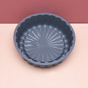 Silicone Round Pan Charlotte Cakes (Color: gray)