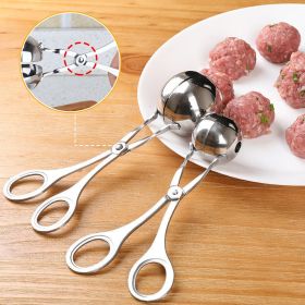 Stainless Steel Meatball Maker Clip (size: L)