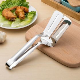 Stainless Steel BBQ Clip Tongs (Option: 1PCS)