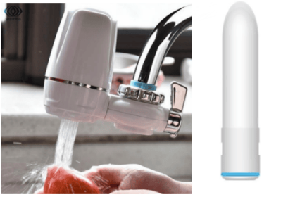 Kitchen Faucet Tap Water Filter and Purifier (Option: 1 Faucet with 1 core)