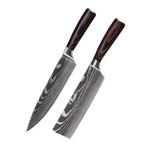 6, 8, 10 Piece Set Chef's Knives (Option: 2piece set)