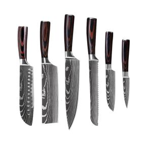 6, 8, 10 Piece Set Chef's Knives (Option: 6piece set)