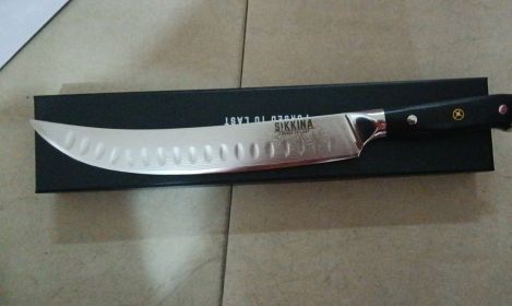 Stainless Steel Kitchen Knife (Option: Steel color1)