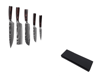 6, 8, 10 Piece Set Chef's Knives (Option: Gift box of 5piece set)