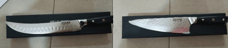 Stainless Steel Kitchen Knife (Option: Set)